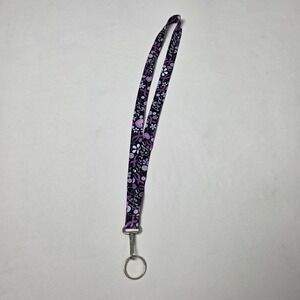 Awareness Purple‎ Ribbon Lanyard Pink White Hope Strength Courage Love